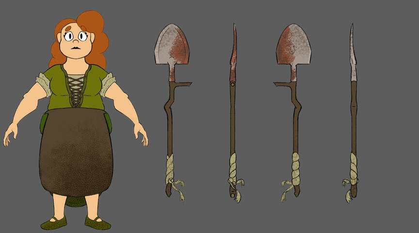 Sorcha's shovel